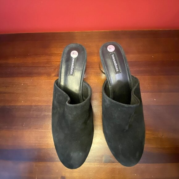 Town Shoes Women's Black Suede Shoes - Size 8.5 - Picture 6 of 7